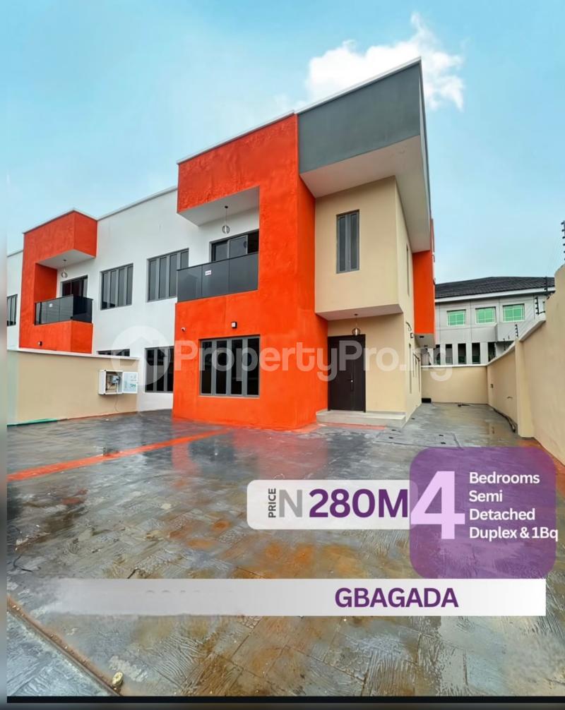 4 bedroom House for sale  Gbagada Phase 1 Gbagada Lagos