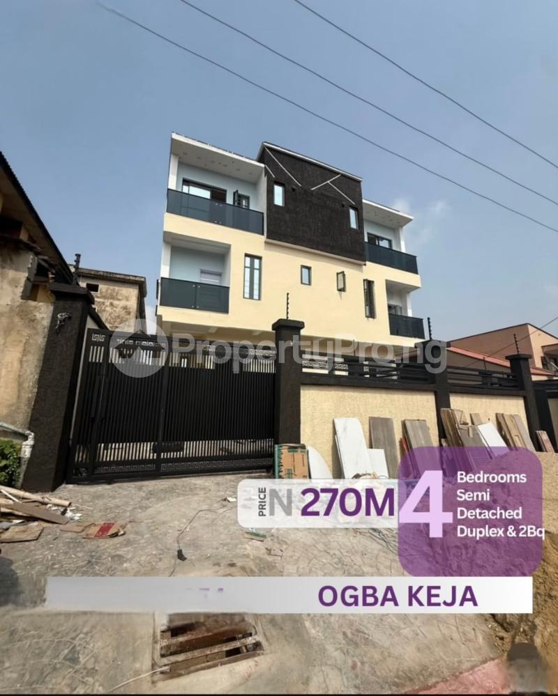 4 bedroom House for sale Ikeja Aguda(Ogba) Ogba Lagos