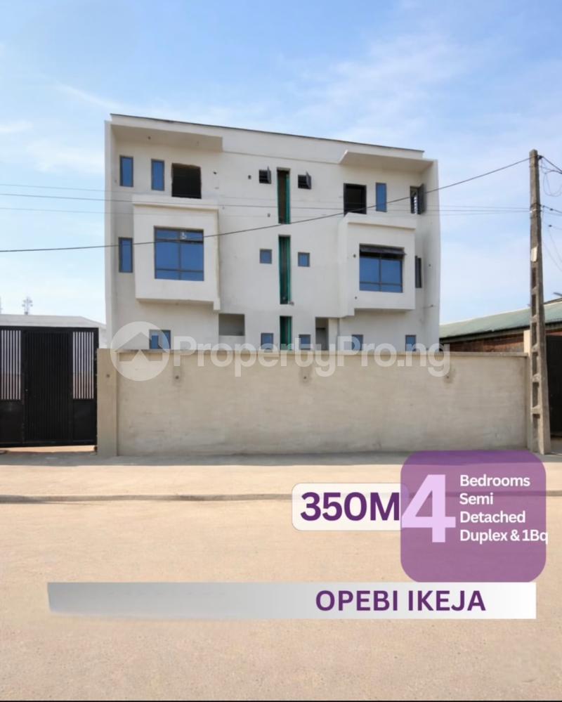4 bedroom House for sale  Opebi Ikeja Lagos