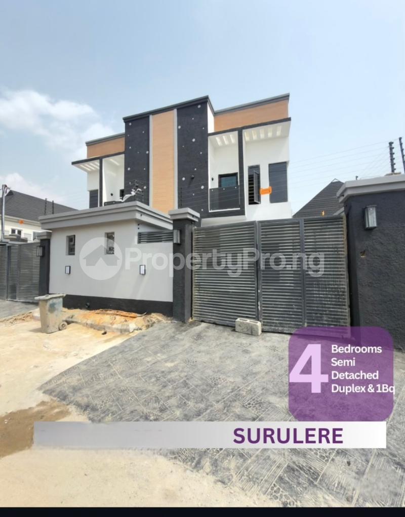 4 bedroom House for sale  Adeniran Ogunsanya Surulere Lagos