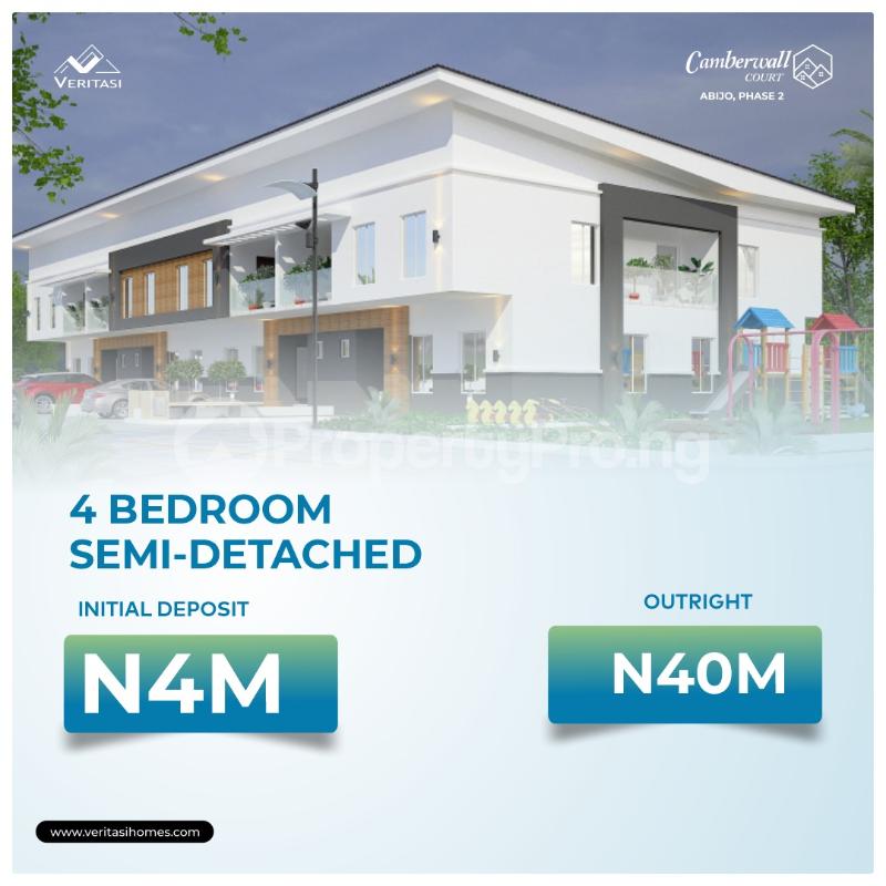 House for sale Inside Abijo Gra, 4 Minutes Drive From Novare Mall (shoprite Sangitedo) Lekki Lagos
