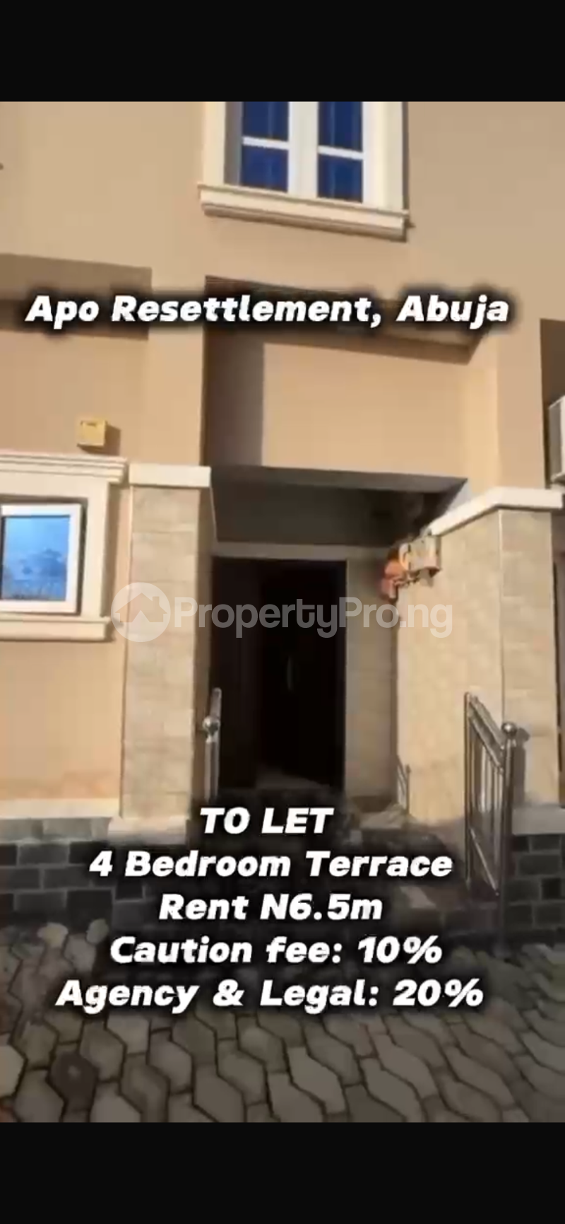 4 bedroom House for rent Apo Resettlement Apo Abuja