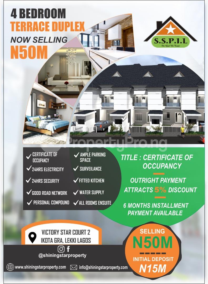 4 bedroom House for sale Ikota Lekki Lagos