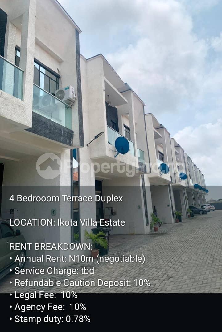 4 bedroom House for rent Ikota Villa Estate Lekki Lagos