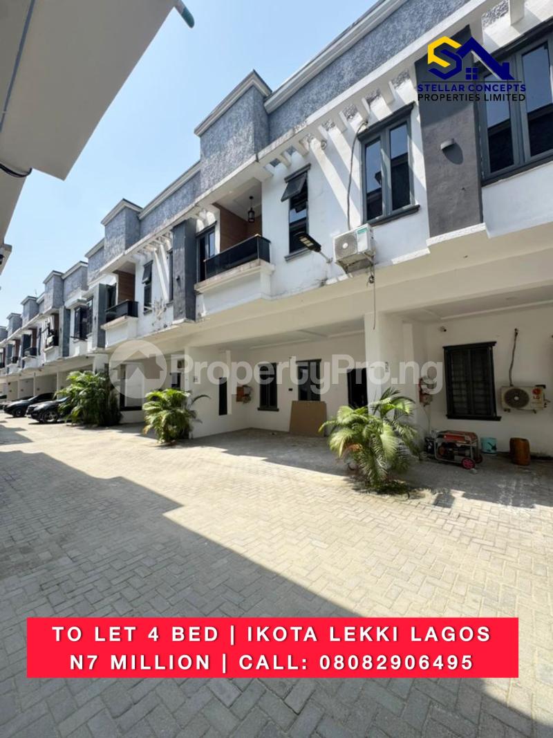 4 bedroom House for rent Ikota Ikota Lekki Lagos