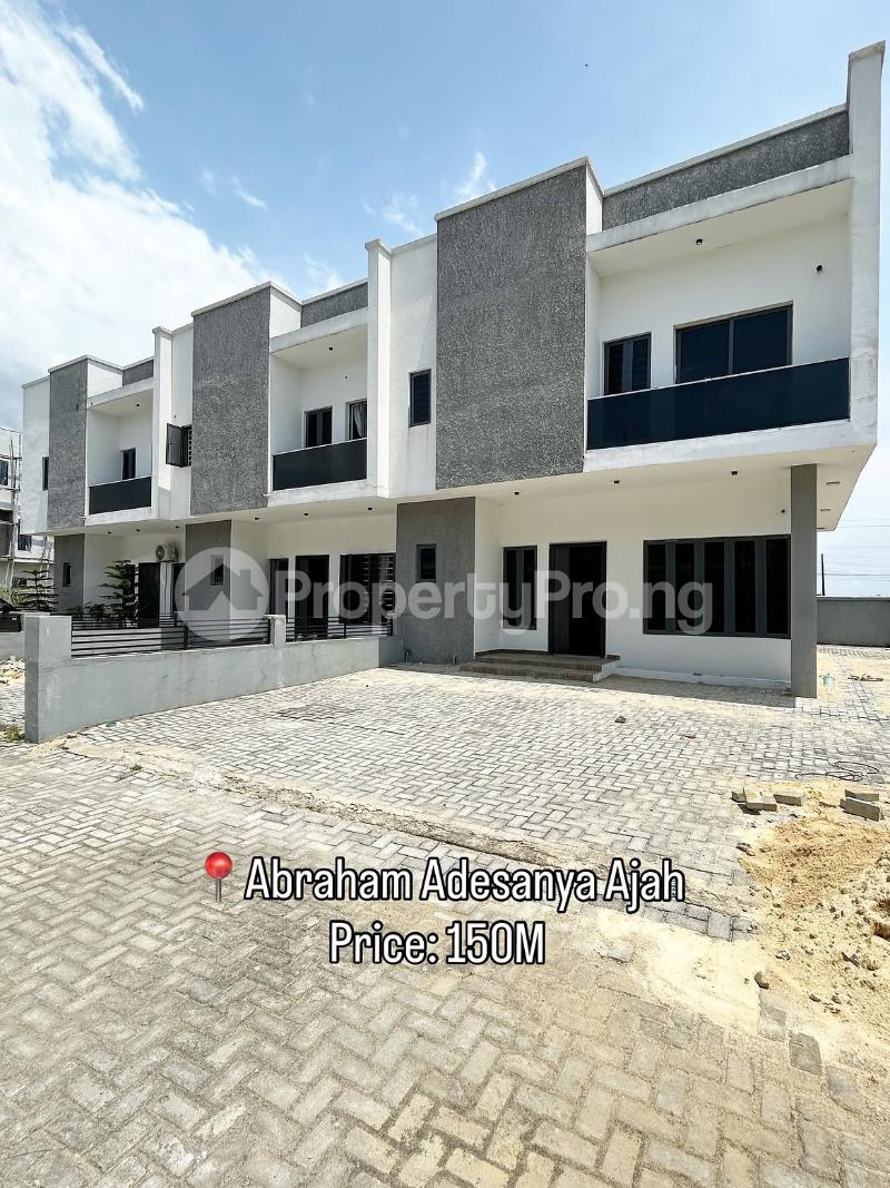 4 bedroom House for sale Abraham adesanya estate Ajah Lagos