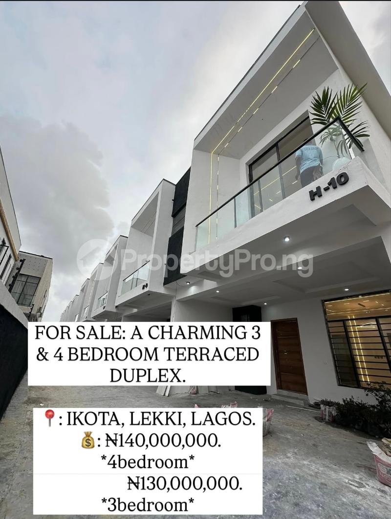 4 bedroom House for sale  Ikota Lekki Lagos