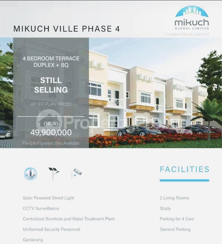 4 bedroom House for sale Mikuch Ville Phase 4 Gaduwa Abuja
