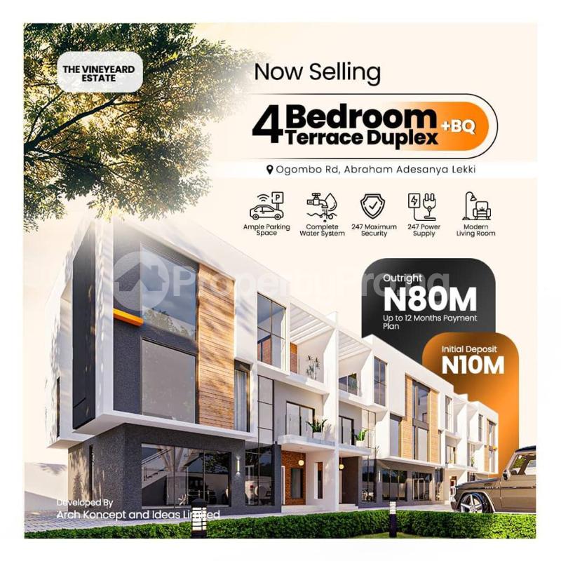 House for sale Abraham adesanya estate Ajah Lagos