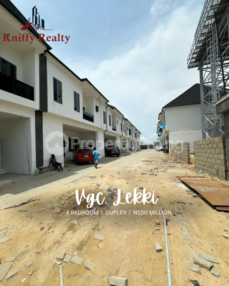 4 bedroom House for sale VGC Lekki Lagos