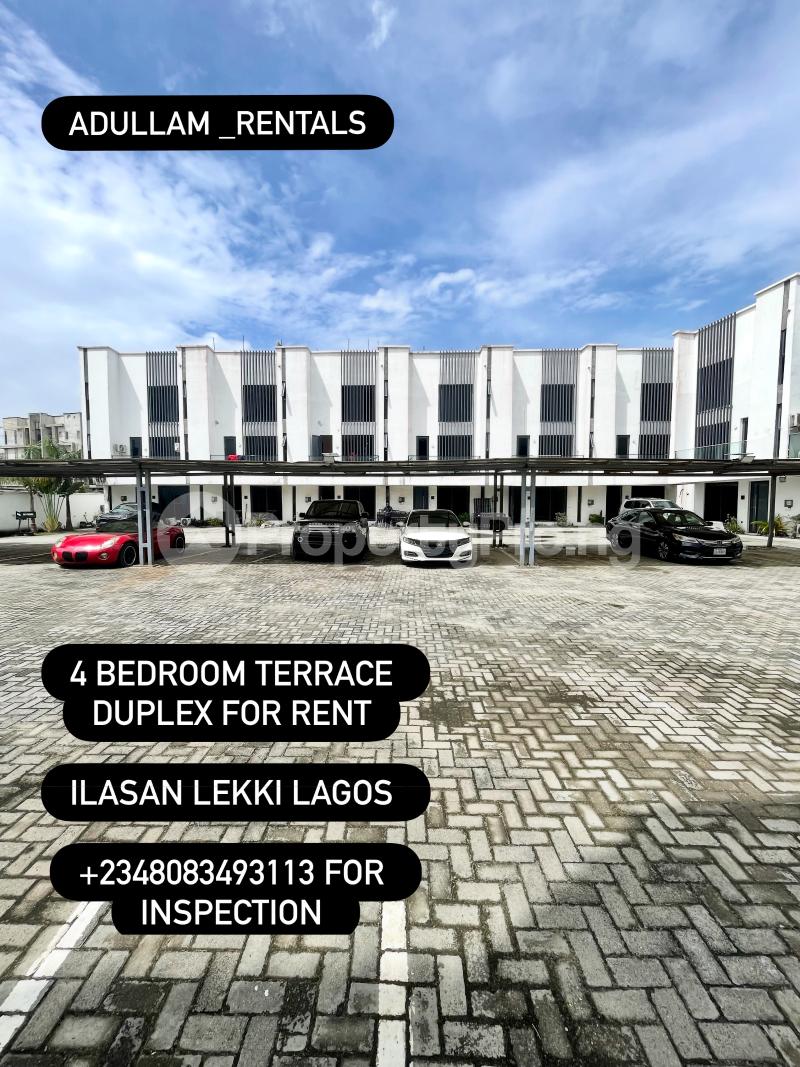 4 bedroom House for rent Ilasan Lekki Lagos