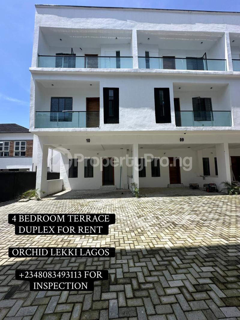 4 bedroom House for rent Orchid Lekki Lagos
