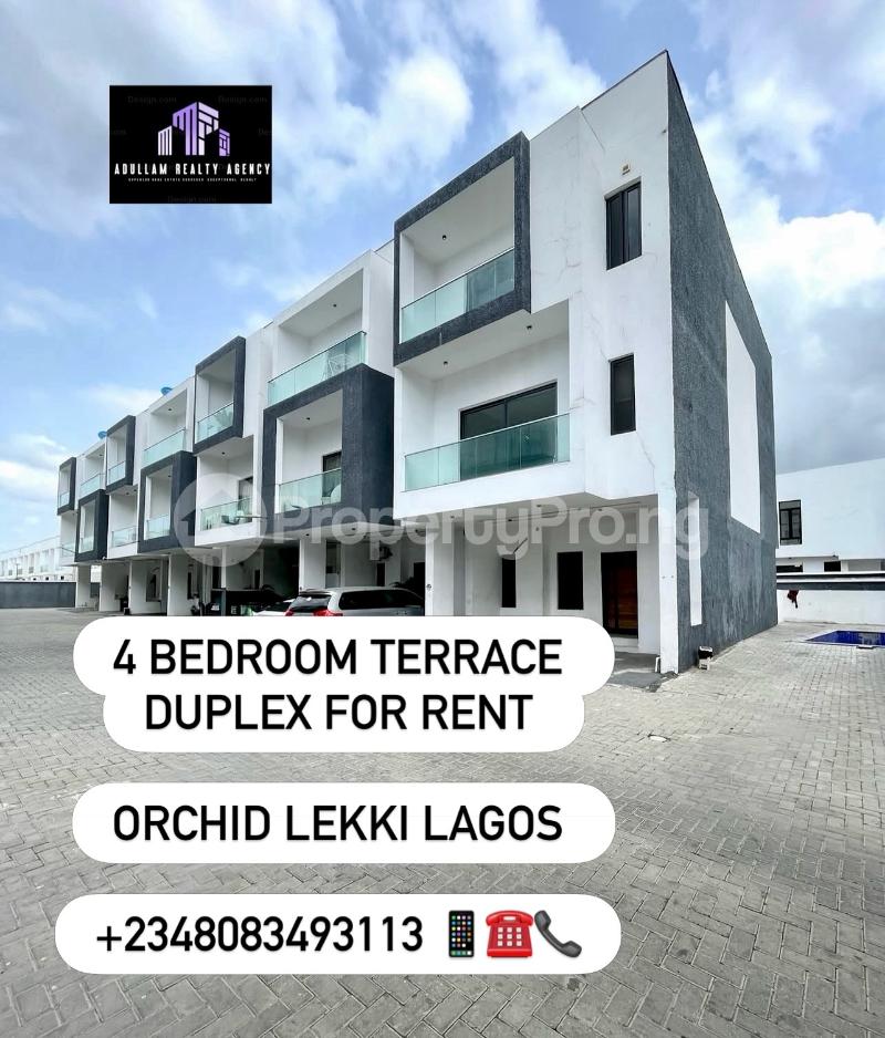 4 bedroom House for rent Orchid Lekki Lagos