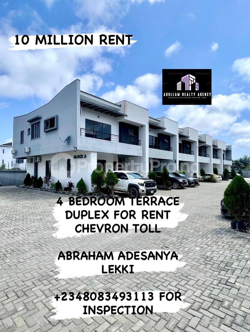4 bedroom House for rent Abraham adesanya estate Ajah Lagos