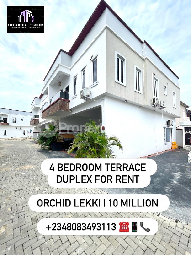 4 bedroom House for rent Orchid Lekki Lagos