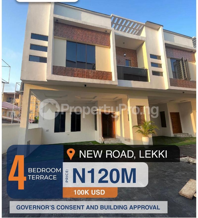 4 bedroom House for sale New Road Jakande Lekki Lagos
