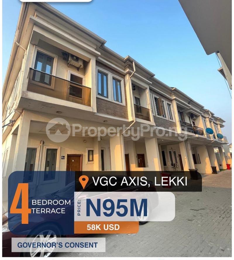 4 bedroom House for sale VGC Lekki Lagos