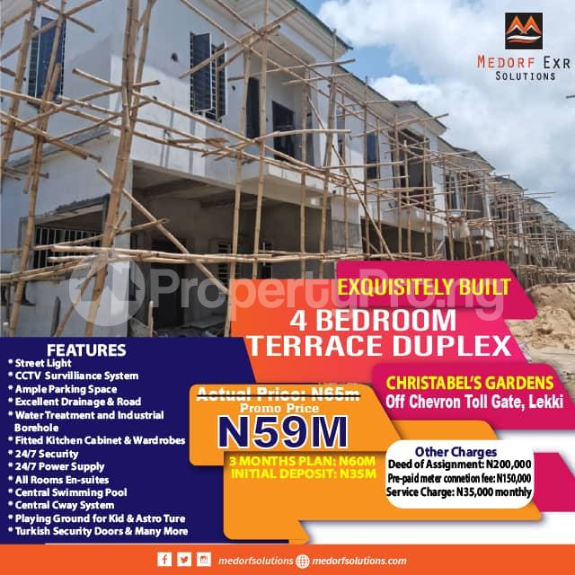 4 bedroom House for sale chevron Lekki Lagos - 0