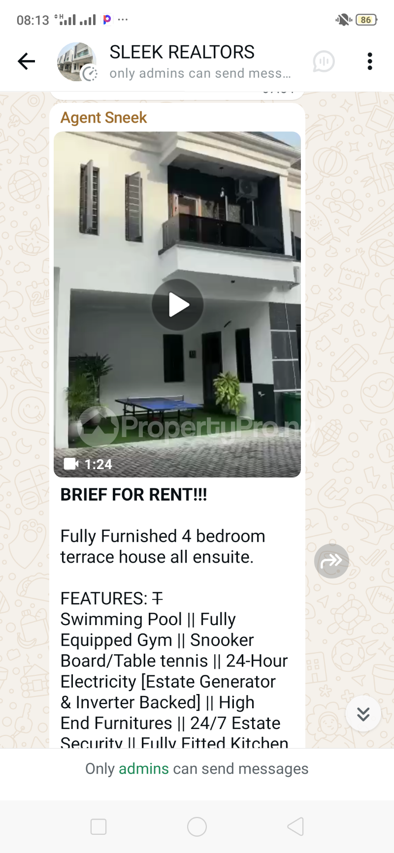 4 bedroom House for rent Harris Drive Lekki VGC Lekki Lagos