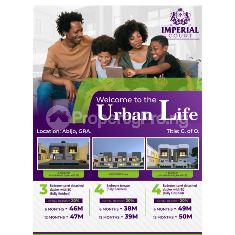 4 bedroom House for sale Imperial Court, Abijo Gra Ibeju-Lekki Lagos