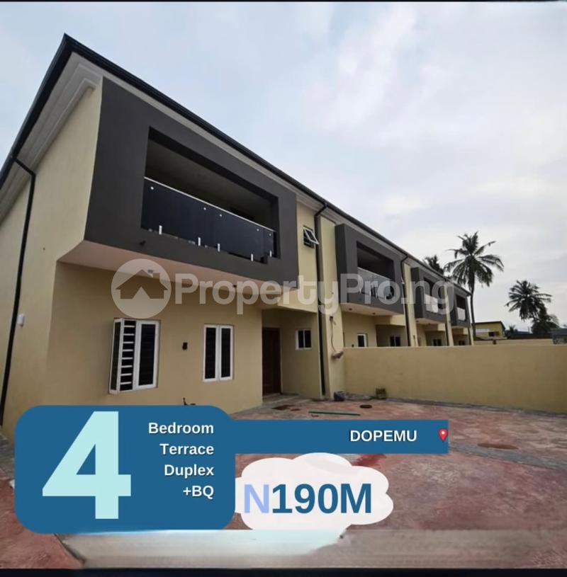 4 bedroom House for sale Agege Lagos Dopemu Agege Lagos