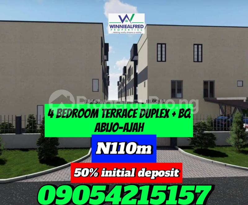 4 bedroom House for sale Abijo Ajah Lagos