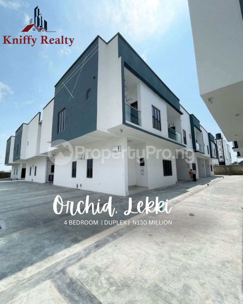 4 bedroom House for sale Orchid Lekki Lagos