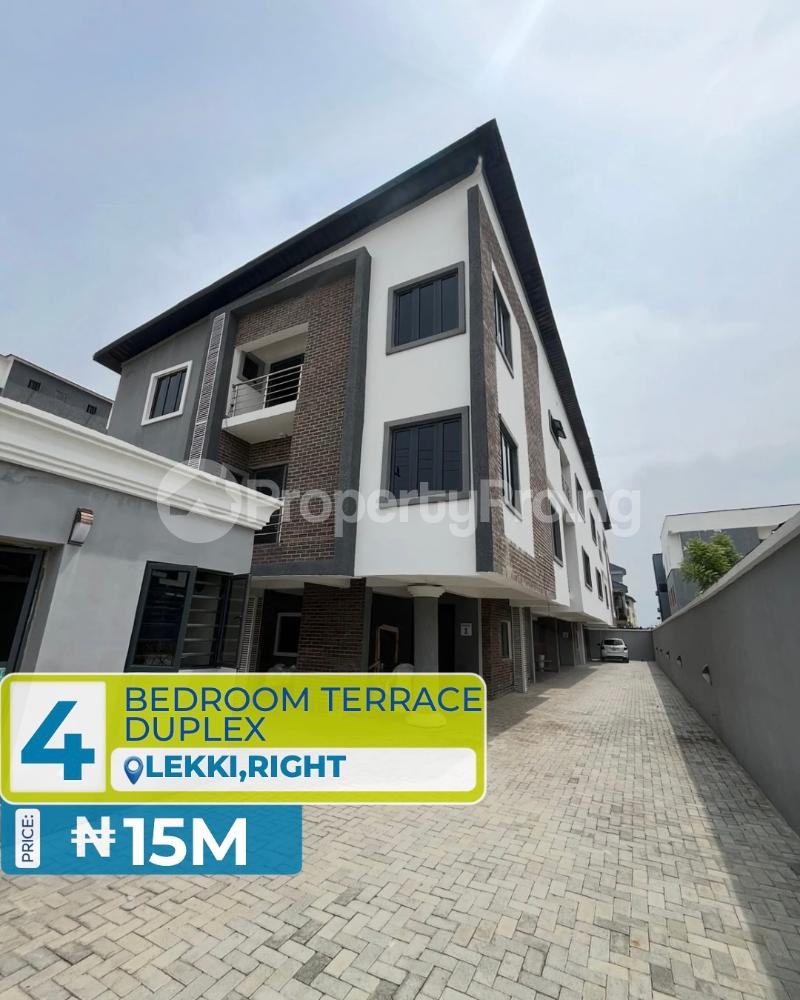 4 bedroom House for rent 4 Bedroom Terrace Duplex For Rent Ikate Lekki Lagos