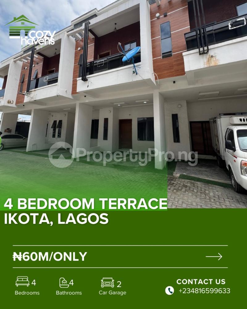 4 bedroom House for sale Ikota Lekki Lagos