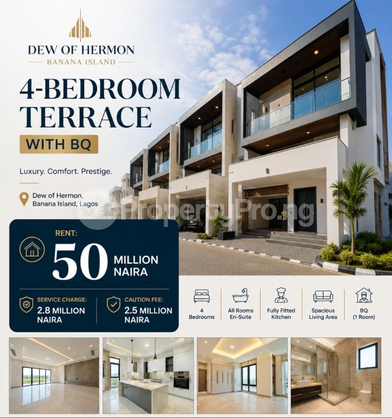 4 bedroom House for rent Banana Island Ikoyi Lagos