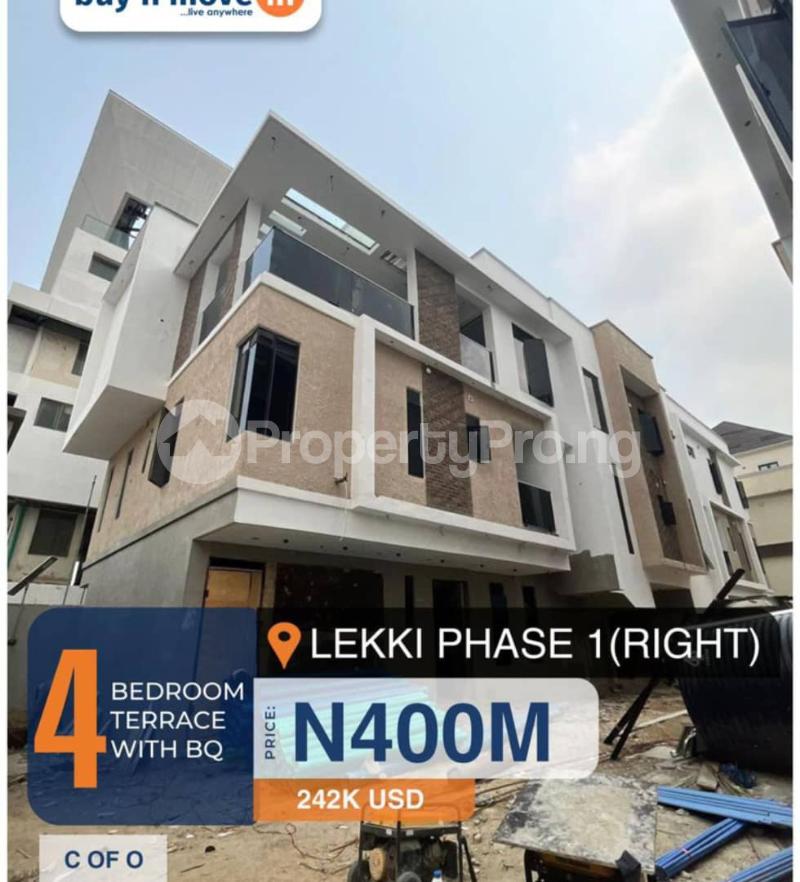 4 bedroom House for sale Lekki Phase 1 Right, Lekki Lagos