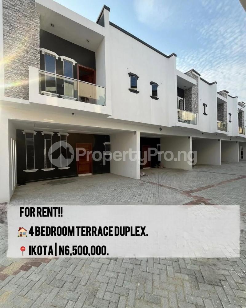 4 bedroom House for rent Ikota Lekki Lagos