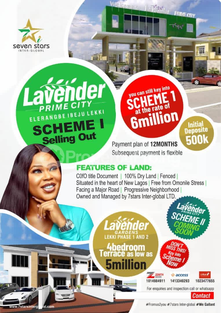 4 bedroom House for sale Lavender Gardens Phase I Lekki Phase 2 Lekki Lagos