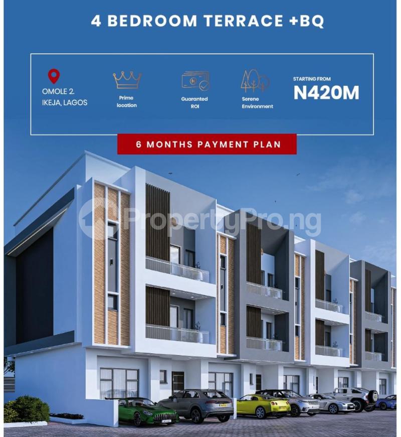4 bedroom House for sale Omole Ikeja Lagos