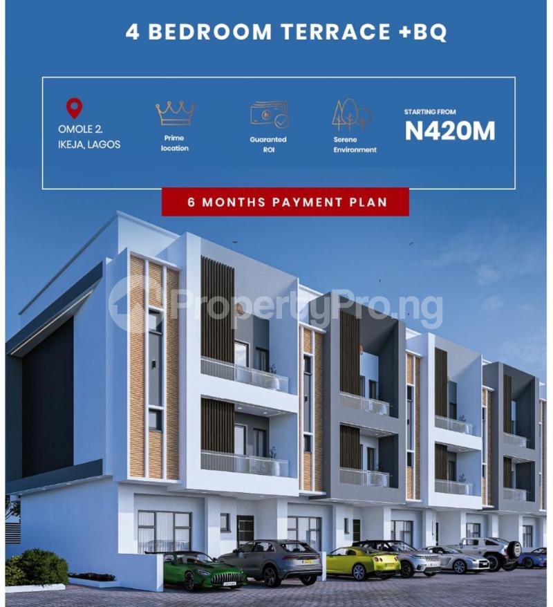 4 bedroom House for sale Omole Ikeja Lagos