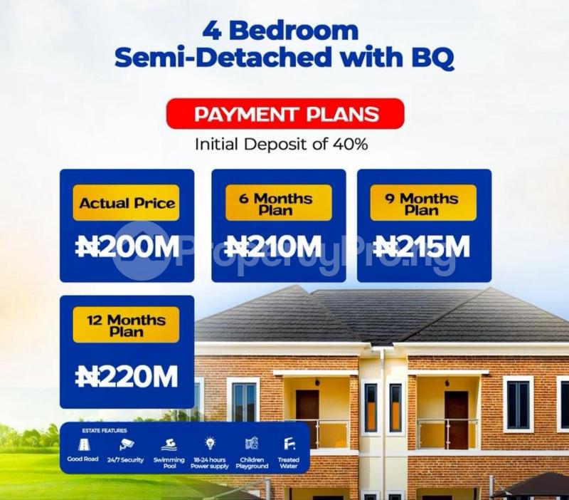 4 bedroom House for sale Abraham adesanya estate Ajah Lagos
