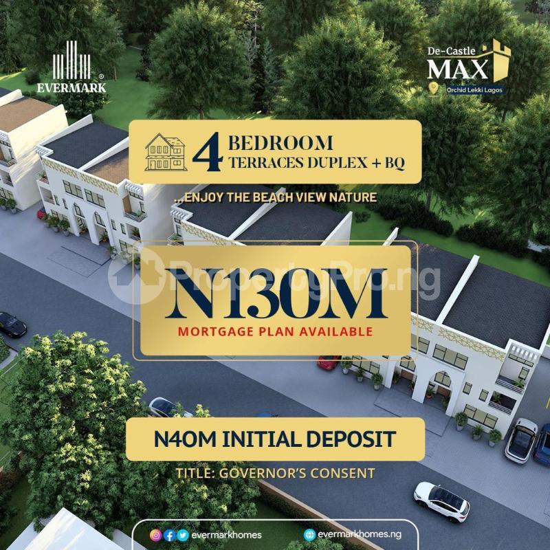 4 bedroom House for sale Orchid Road, Lafiaji, Directly Opposite Cooplag Gardens Estate/de Castle Max Chevron Corporative Estate Oral Estate Lekki Lagos