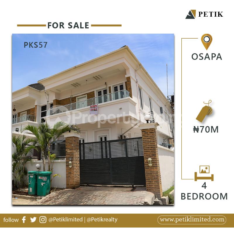 4 bedroom House for sale Osapa Lekki Lagos
