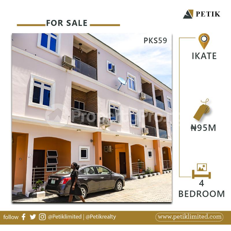 4 bedroom House for sale Ikate Elegushi Lekki Lagos