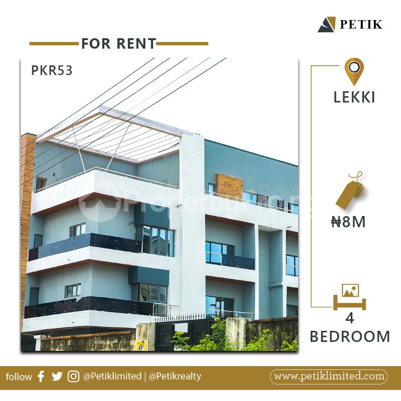 4 bedroom House for rent Lekki Lekki Phase 1 Lekki Lagos