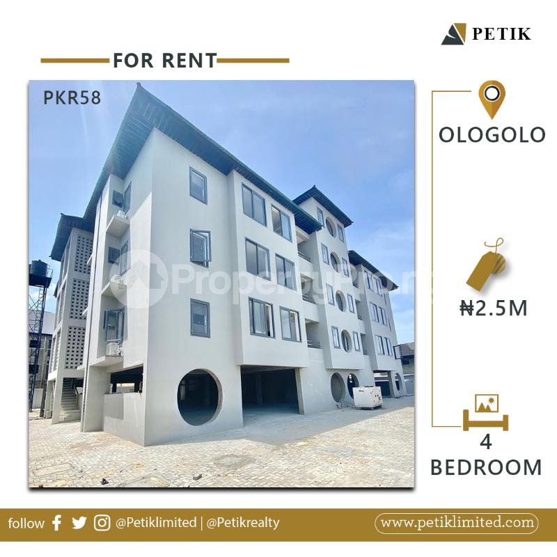4 bedroom House for rent Ologolo Lekki Lagos