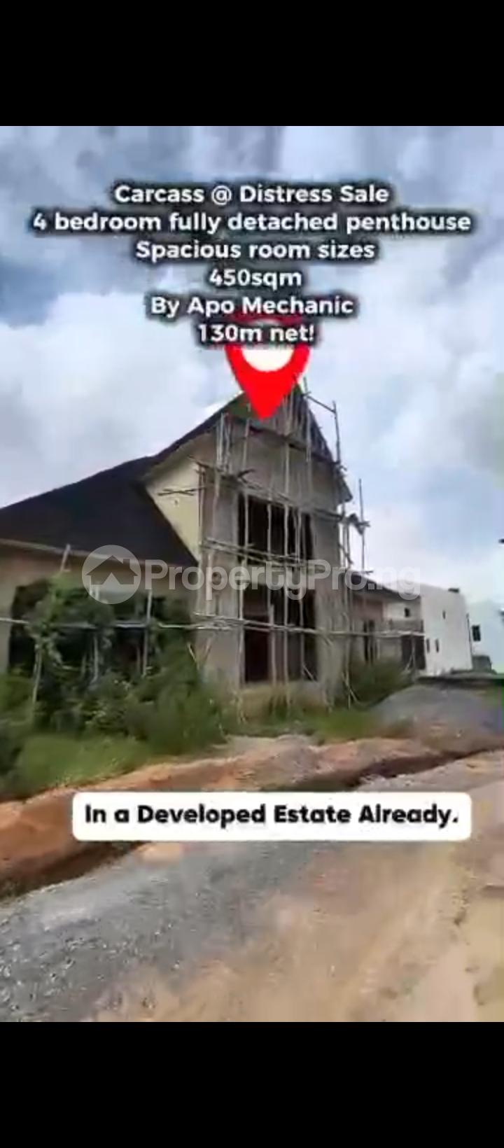 4 bedroom House for sale Apo Mechanic Apo Abuja
