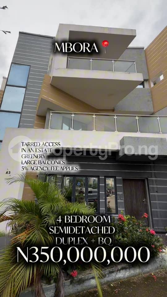 4 bedroom Flat / Apartment for sale Mbora (Nbora) Abuja