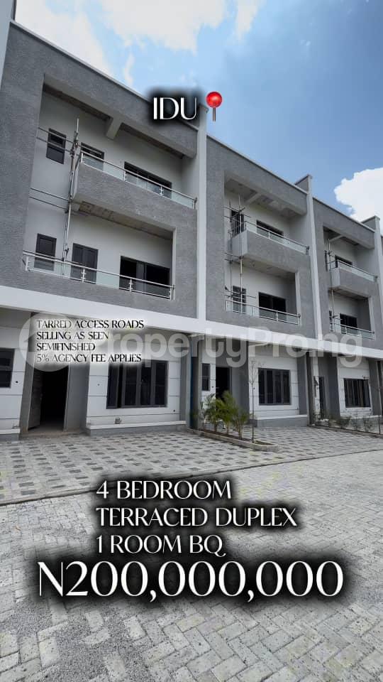 4 bedroom House for sale Idu Abuja