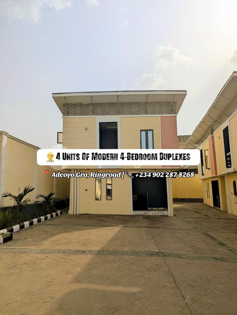4 bedroom House for sale Adeoyo Gra , Ringroad Ibadan Oyo