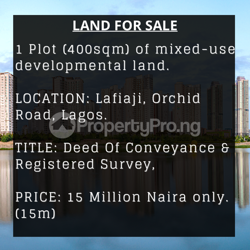 Land for sale Orchid Road Ikota Lekki Lagos