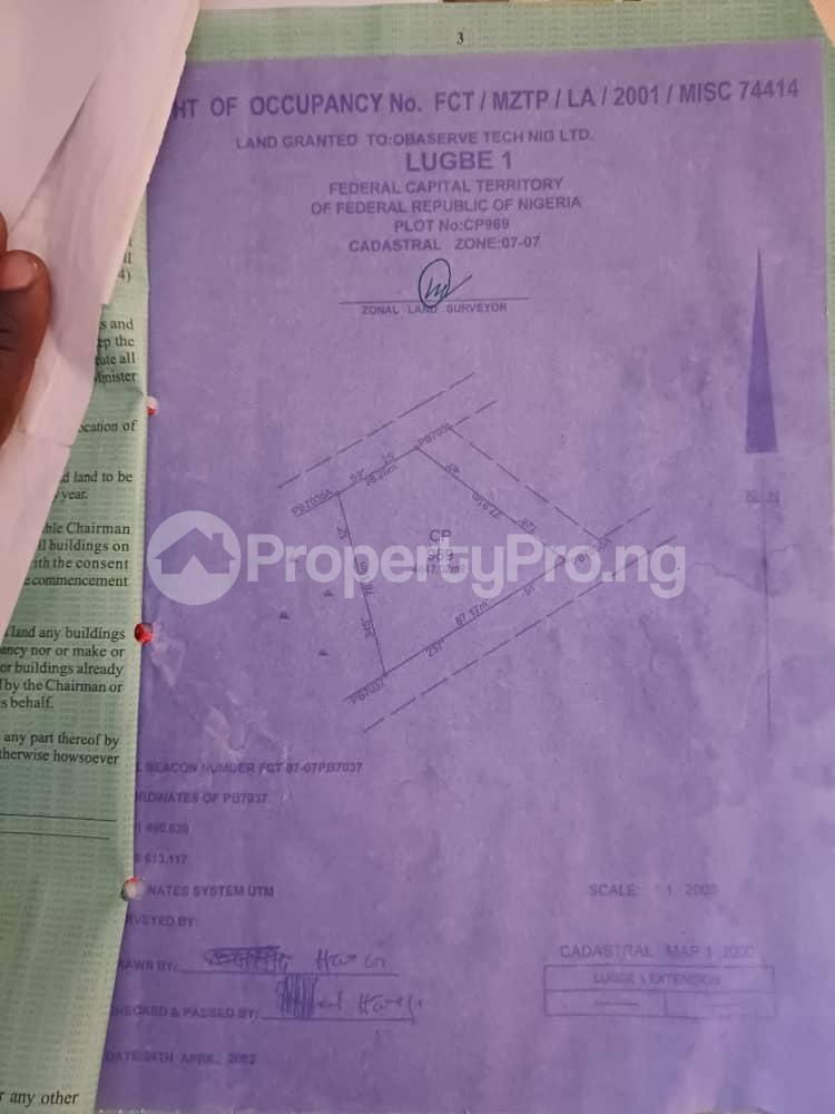Land for sale Lugbe Abuja