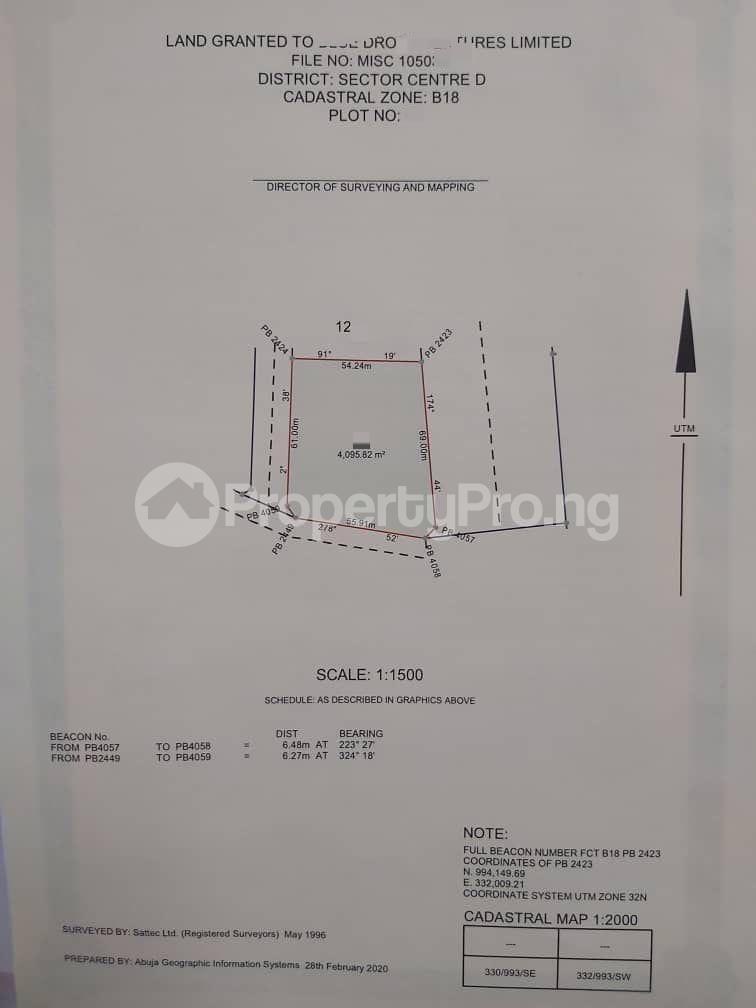 Land for sale Gudu Phase 3 Abuja