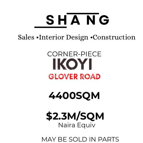 Land for sale Glover Road Ikoyi Lagos