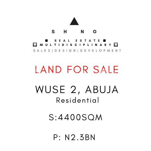 Land for sale Wuse 2 Abuja - 0